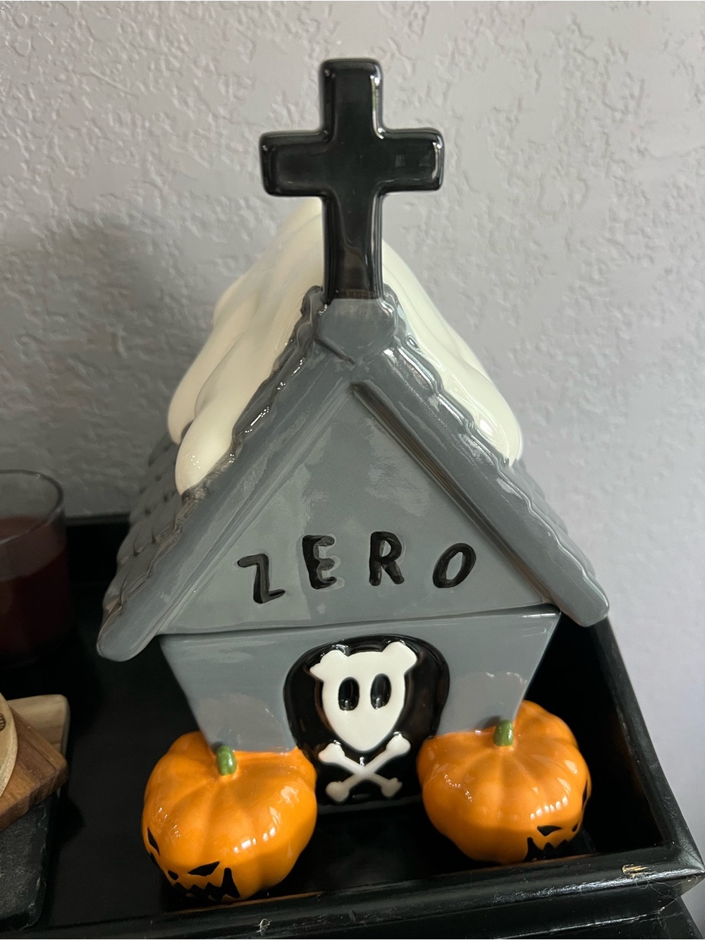 Zero Nightmare Before Christmas Halloween Ceramic House Decor